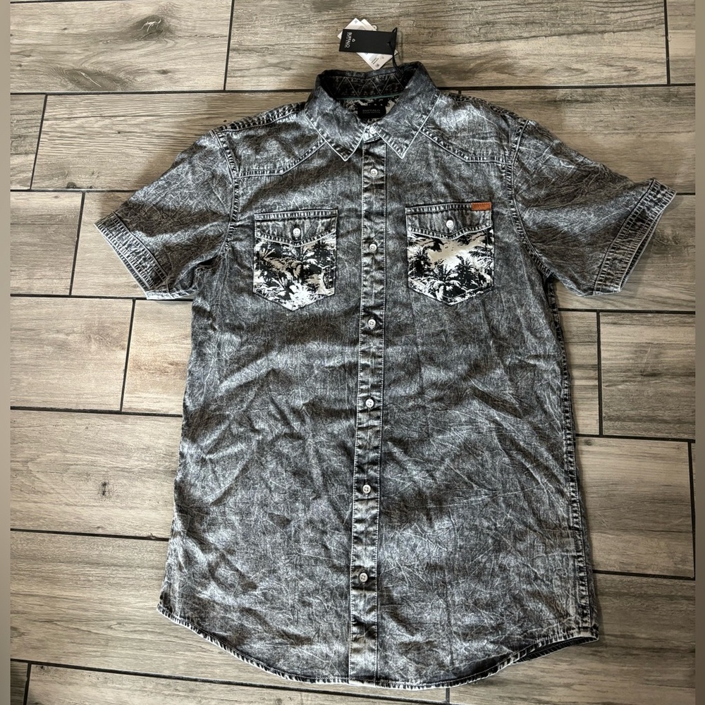 Buffalo David Bitton Men's Short Sleeve Button Down